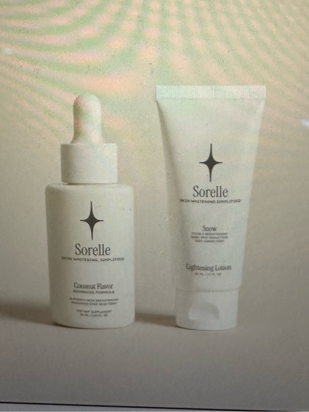 White Skin Brightening Serum & Lightening Lotion - White